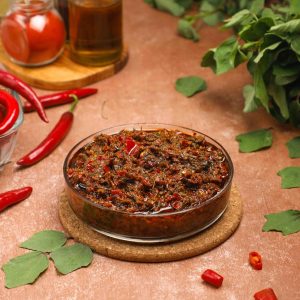 Gongura Pandu Mirchi Pickle (గొంగూర పండు మిర్చి  పచ్చడి)