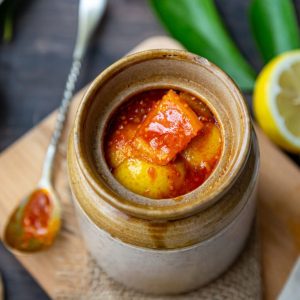 Lemon Pickle (నిమ్మకాయ పచ్చడి)